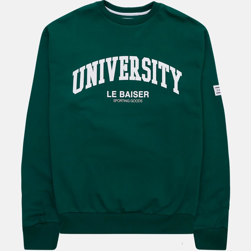 Le Baiser Sweatshirts CHAMBORD BOTTLE GREEN